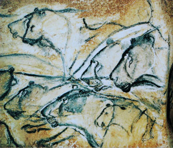 lions-painting-Chauvet-cave
